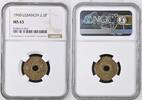 Graded Coins  Lebanon. 2&frac12; Girush / Piastres. 1940  45.00 &pound;  +  5.89 &pound; shipping