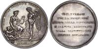 Frankreich Medaillen Napoleons I.. Silbermedaille 1802 Schöne Patina. Winzige Randfehler, vorzüglich +