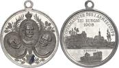 Münchner Medailleure Aluminiummedaille 1908 Goetz, Karl Winzige Kratzer, CH UNC