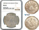 Mexico 1 Peso 1899 NGC MS62 233.36 £ Tax included +  13.01 £ shipping