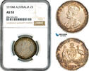 Australia 2 Shillings 1919 NGC AU55 857.41 £ free shipping