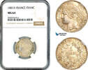 France 1 Franc 1887 NGC MS64 120.51 £  +  17.34 £ shipping