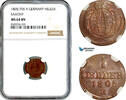 Germany, Saxony 1 Heller 1805/705 NGC MS64BN, Top Pop & Single finest gr... 233.21 £  +  17.34 £ shipping