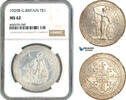 Great Britain Trade Dollar 1929 NGC MS62 380.59 £  +  17.34 £ shipping