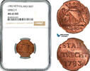 Netherlands, Utrecht 1 Duit 1783 NGC MS63RD 137.85 £  +  17.34 £ shipping