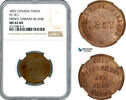 Canada Prince Edward Island Token 1857 NGC MS62, Top Pop! 111.84 £  +  17.34 £ shipping