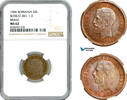 Romania Pattern 20 Lei 1906 1906 NGC MS62 1,039.47 £ free shipping
