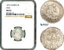 Austria 3 Kreuzer 1670 NGC MS63 176.88 &pound;  +  29.62 &pound; shipping