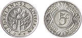 5 Cent rond oranjetak aluminium Nederlandse Antillen jaar 2007 BU / BU
