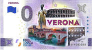 Itali&euml; 0 Euro 0 Euro biljet Itali&euml; 2026 - Verona KLEUR  12.78 &pound;  +  16.66 &pound; shipping