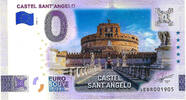 Itali&euml; 0 Euro 0 Euro biljet Itali&euml; 2026 - Castel Sant'Angelo KLEUR  12.78 &pound;  +  16.66 &pound; shipping