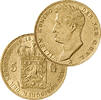 Koninkrijk 5 Gulden goud 5 Gulden goud 1826B kwaliteit zf+ -