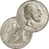 Koninkrijk 2 1/2 Gulden 2 1/2 Gulden 1869 kwaliteit zf+ -