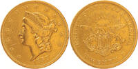 Goud Wereld 20 Dollars USA 20 Dollars 1850 -