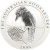 Australia Australië Kookaburra 2008 1 ounce silver -