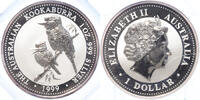 Australia Australië Kookaburra 1999 1 ounce silver -