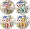 USA Eagle 2001 Four Seasons 4 x 1 ounce silver -