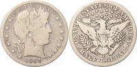 1/2 Dollar USA Barber half 1/2 Dollar 1897 S silver F- -