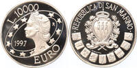 10.000 lire San Marino 10.000 lire 1997 silver -