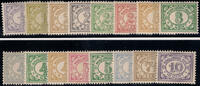 Nederlands Indië NVPH nr. 99/114 Cijfer 1912-1930 postfris -