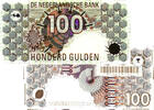 100 gulden 1992 Steenuil 124-1b kwaliteit EF