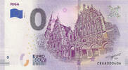 0 Euro 0 Euro Biljet Letland 2019 - Riga -