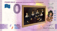 0 Euro 0 Euro biljet Nederland 2024-4 Frans Hals Groepsportret van de regentessen van het oudemannenhuis KLEUR -