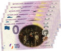 0 Euro 0 Euro biljetten Nederland 2019 - Rembrandt serie compleet in KLEUR -