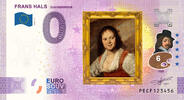 0 Euro 0 Euro biljet Nederland 2024-6 Frans Hals Zigeunermeisje KLEUR -