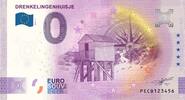 0 Euro 0 Euro biljet Nederland 2024 - Drenkelingenhuisje -