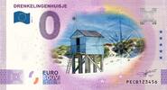 0 Euro 0 Euro biljet Nederland 2024 - Drenkelingenhuisje KLEUR -