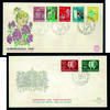 Eerste Dag Envelop 1959-1962 Nrs. E.41-50 Mini collectie van 10 verschillende luxe blanco covers -
