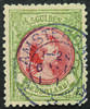 Wilhelmina hangend haar 1893-1896 Nr. 48 Netjes gestempeld -