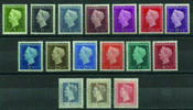 Wilhelmina Hartz 1947-1949 Nrs. 474-489 Postfris luxe -