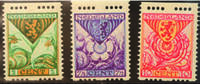 Roltanding Kind 1925 Nrs. R.71-73 Postfris luxe -