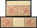 Keerdrukken 1924 Nrs. 61b/c Postfris luxe -