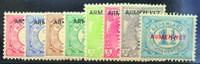 Armenwet zegels 1913 Nrs. D 1-8 Postfris luxe -