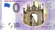 0 Euro 0 Euro biljet Portugal 2020 - Arco da Porta Nova KLEUR -