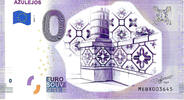 0 Euro 0 Euro biljet Portugal 2019 - Azulejos KLEUR -