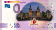 0 Euro 0 Euro biljet Nederland 2024 - Amsterdam III Rijksmuseum KLEUR -