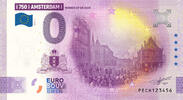 0 Euro 0 Euro biljet Nederland 2024 - Amsterdam II Waegh op de Dam -