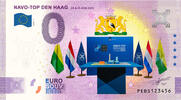 0 Euro 0 Euro biljet Nederland 2025 - NAVO-TOP KLEUR -