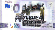 0 Euro 0 Euro biljet Italië 2025 - Verona KLEUR -