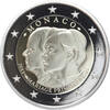 2 euro Monaco 2 euro 2021 10 jaar huwelijk Albert & Charlene -