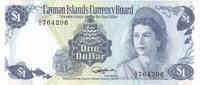 Cayman Islands $1 1974 bfr 47.68 £  +  26.01 £ shipping