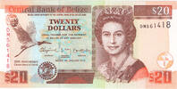 Belize $20 2012 bfr 56.35 £  +  26.01 £ shipping
