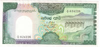 Ceylon 1000 Rupees 1981 fbfr 108.37 £  +  86.70 £ shipping