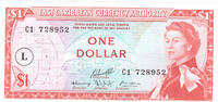 Eastern caribbean $1 nd. bfr 43.35 £  +  26.01 £ shipping