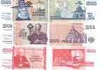 Iceland 500,1000,5000 kronur -