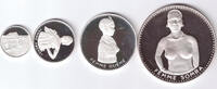 Dahomey/Benin Proofset 1971 4 st. 1971 no box and papers loose coins PP 346.78 £  +  86.70 £ shipping